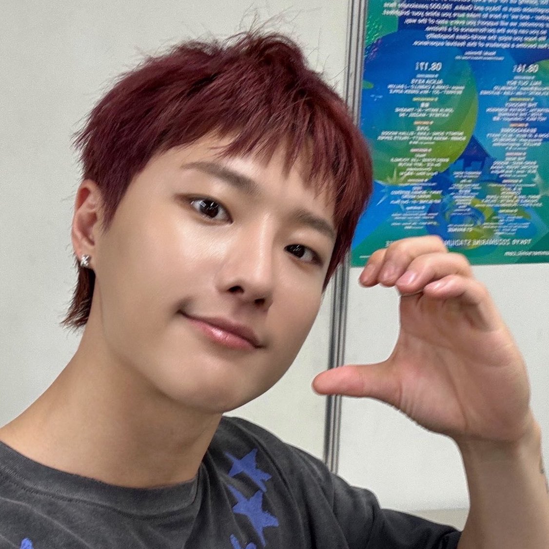 A moment captured by WOODZ's fan