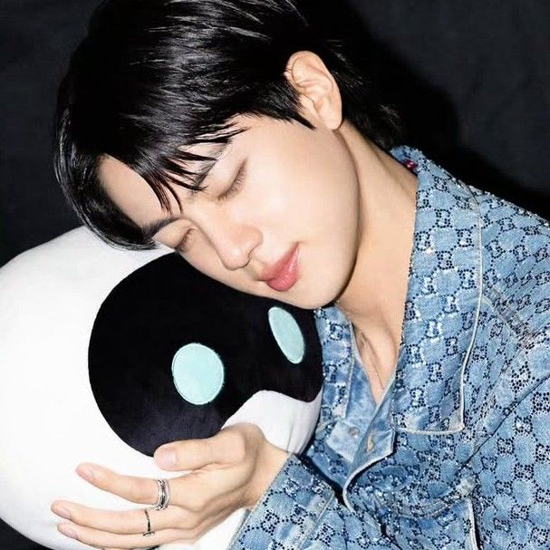 Recent activity shot of Jin (BTS)