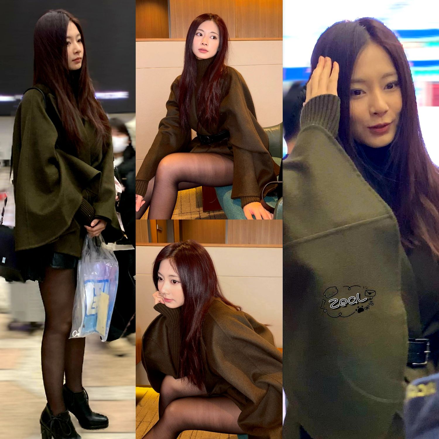 쯔위 (TWICE)의 비하인드 컷