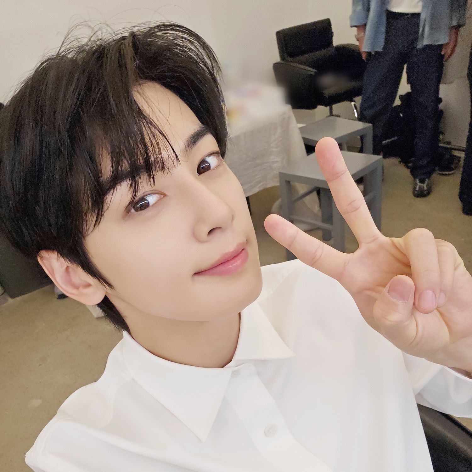 A moment captured by ASTRO's fan