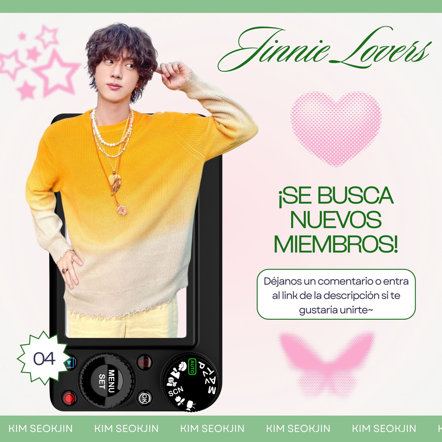 Behind-the-scenes cut of Jin (BTS)