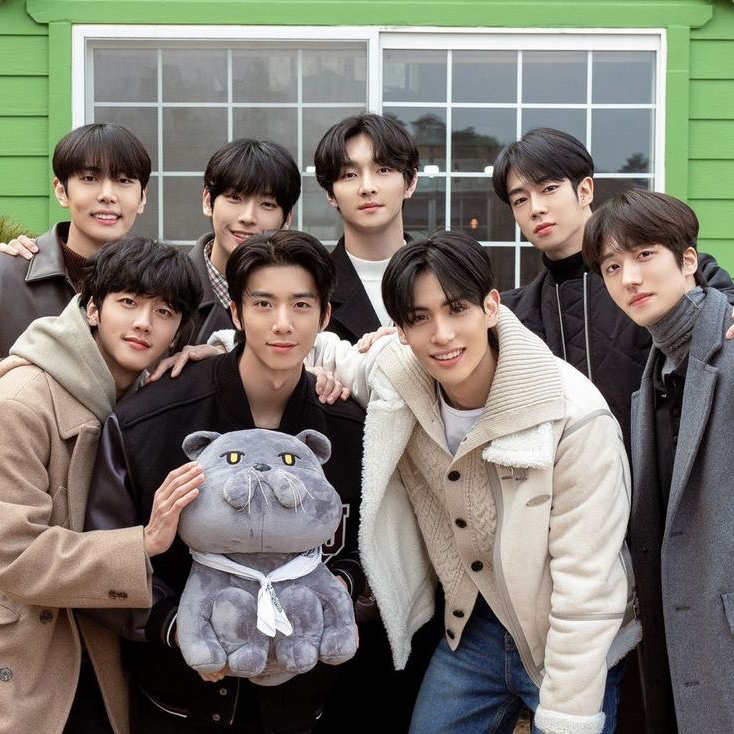 SF9粉丝拍下的瞬间