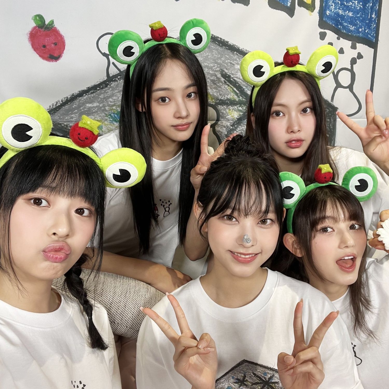 Recent activity shot of NewJeans