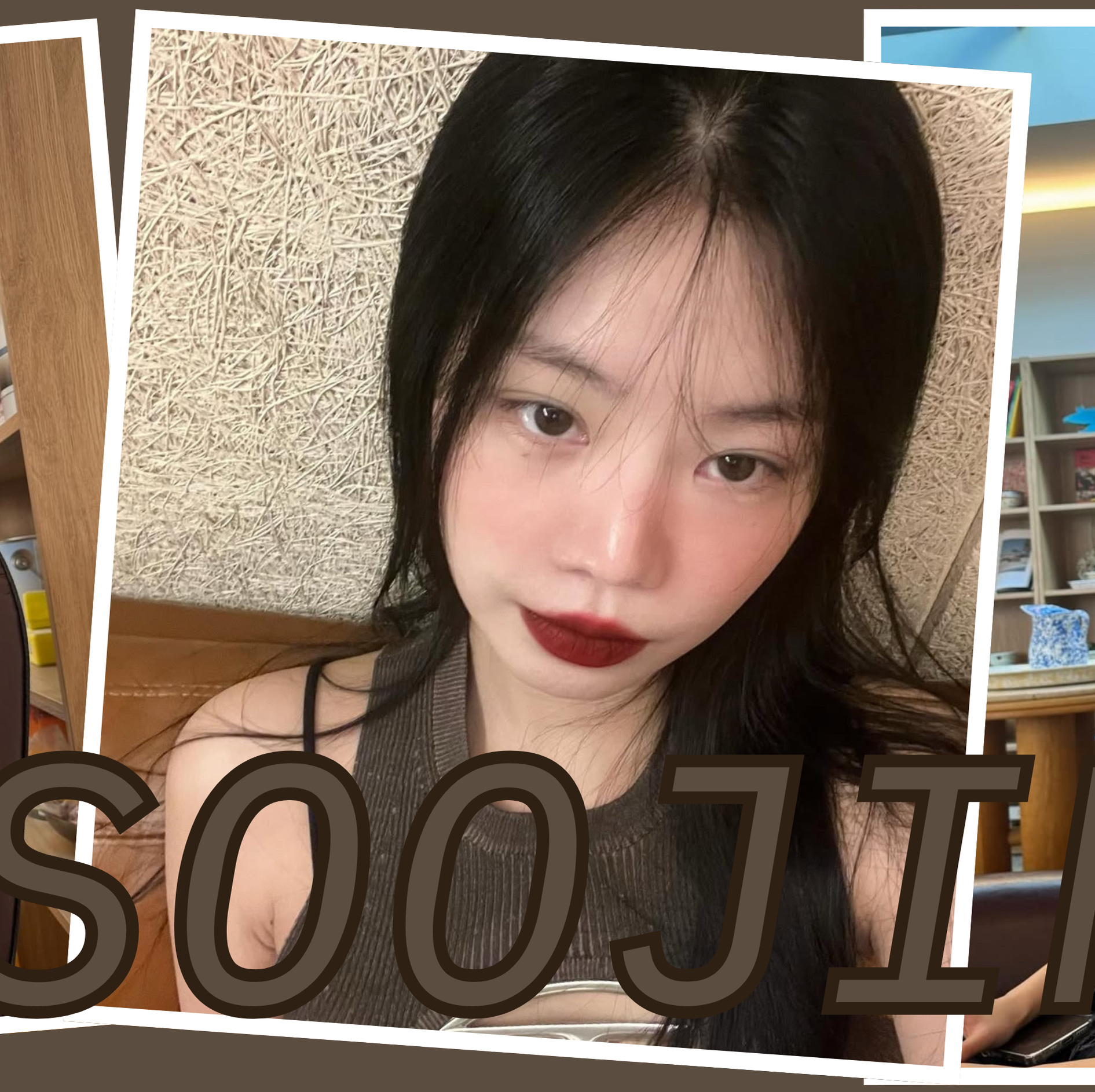 A moment captured by Soojin's fan