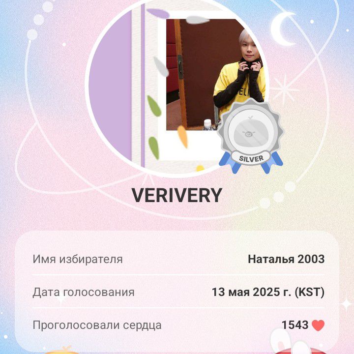 A moment captured by VERIVERY's fan