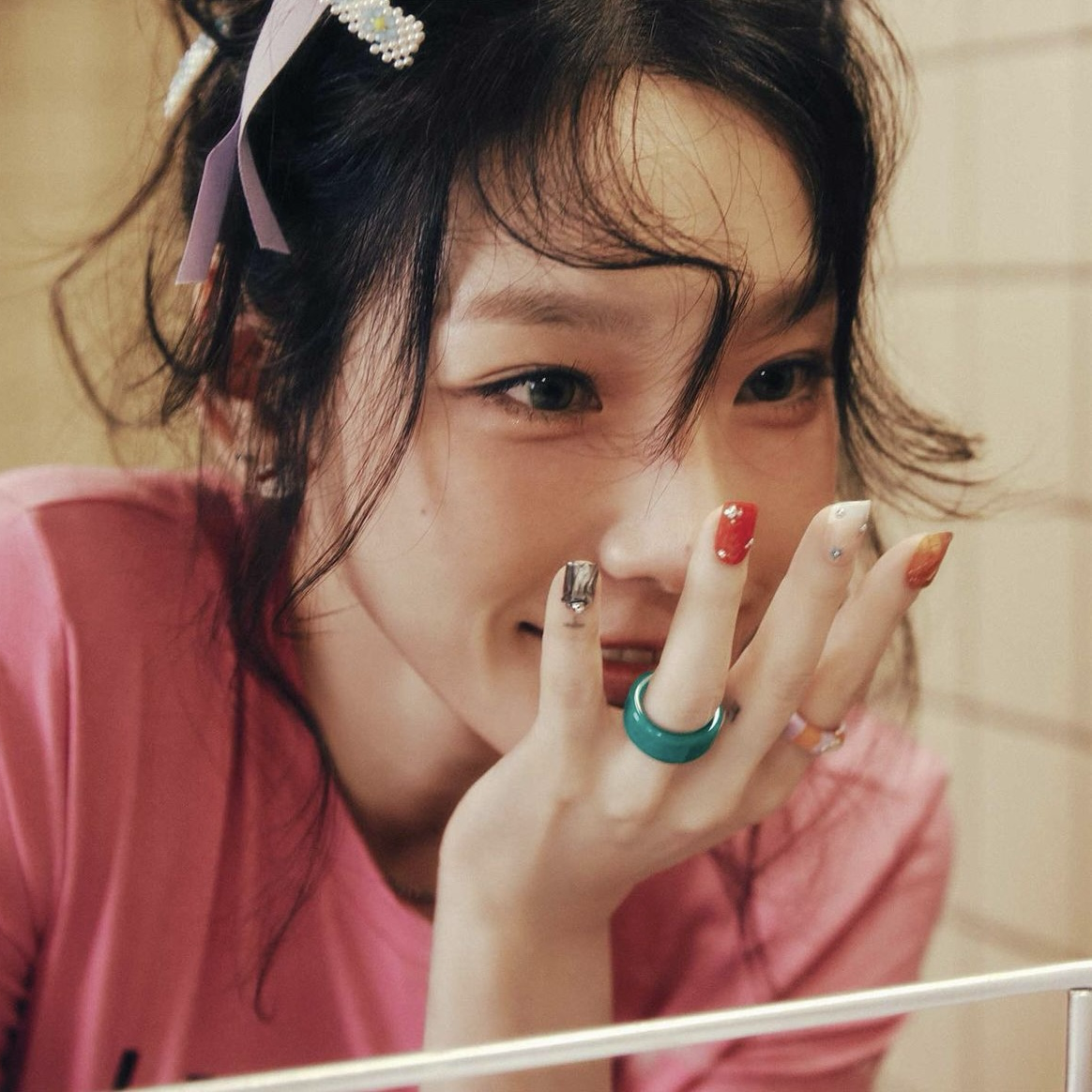 Behind-the-scenes cut of Taeyeon (Girls' Generation)