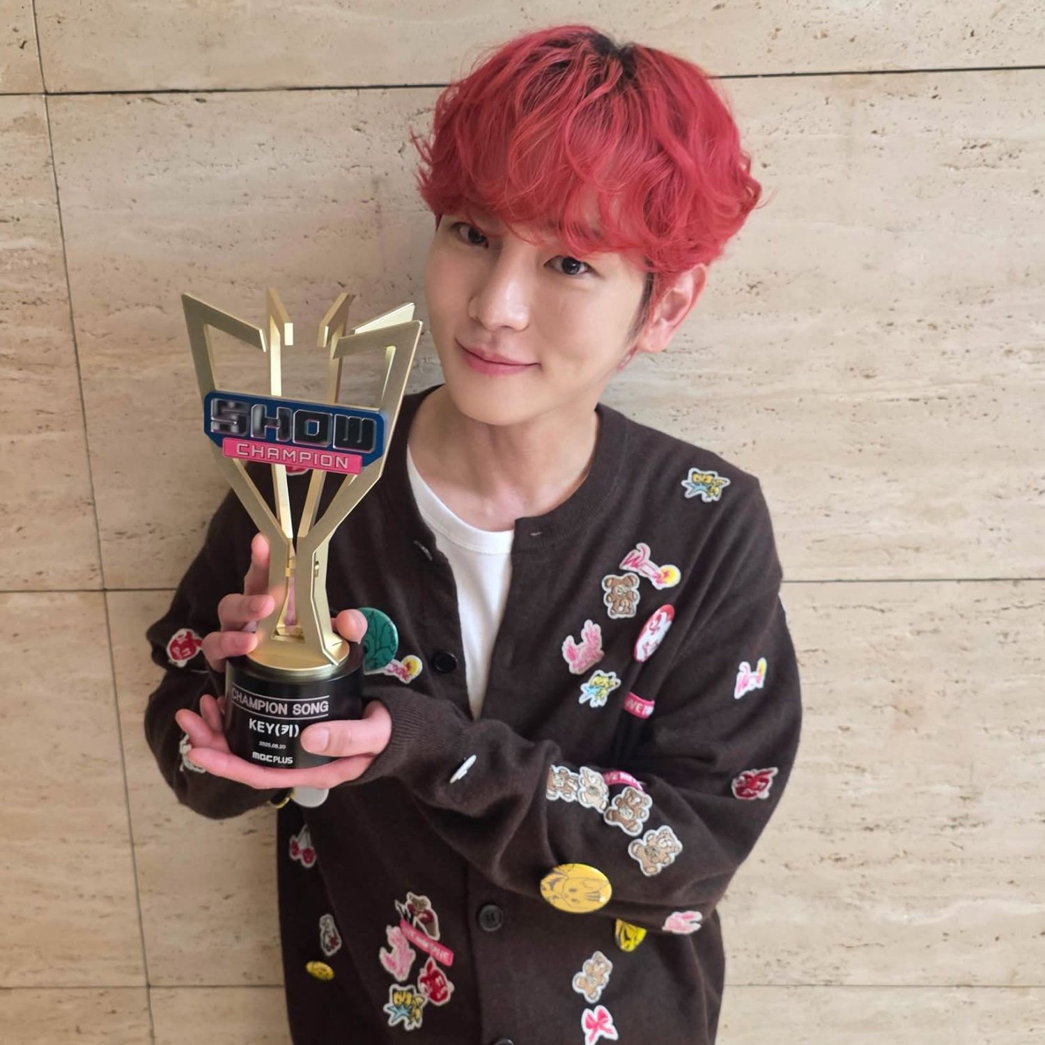 A moment captured by Key (SHINee)'s fan