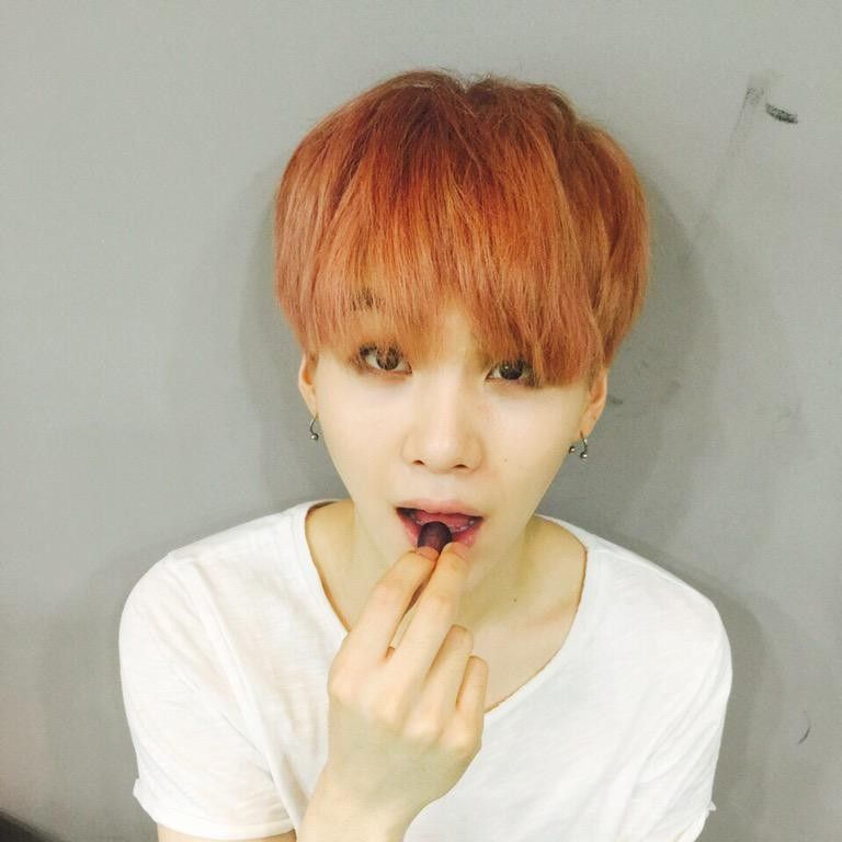 Recent activity shot of SUGA (BTS)