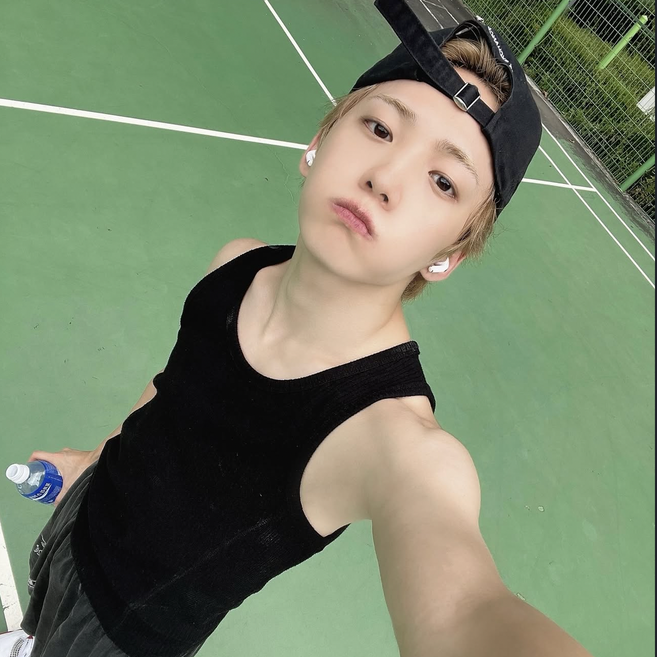 Recent activity shot of Minjae (Xikers)