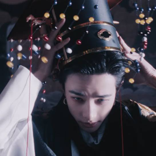 Recent activity shot of Hyunjin (Stray Kids)