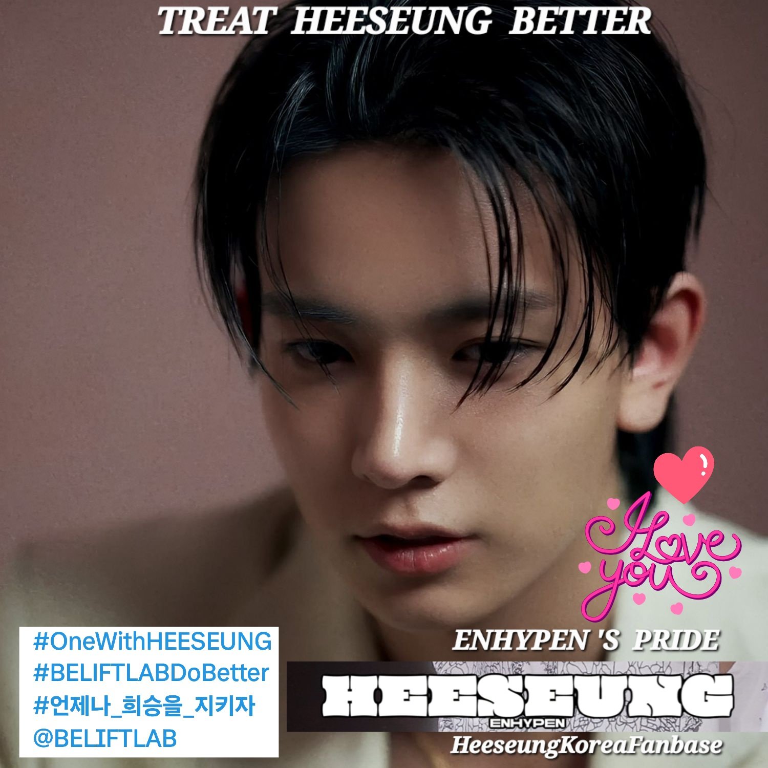 Behind-the-scenes cut of Heeseung (ENHYPEN)