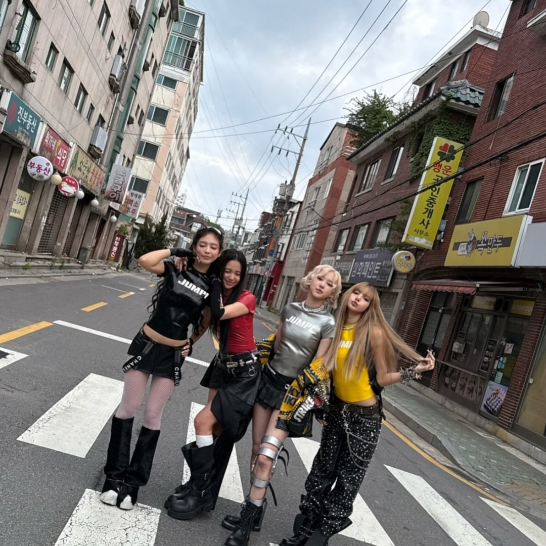 Recent activity shot of BLACKPINK