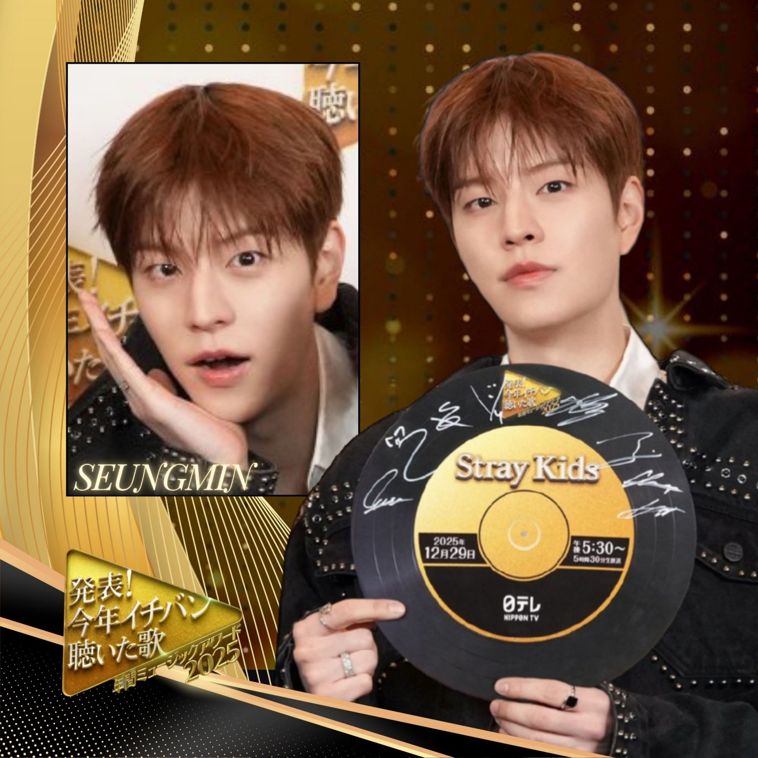 Behind-the-scenes cut of Seungmin (Stray Kids)