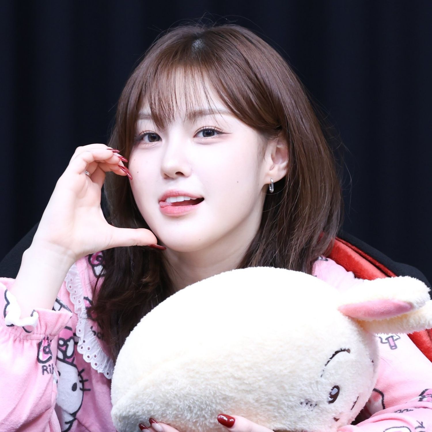 A moment captured by Kim Chaehyun (Kep1er)'s fan