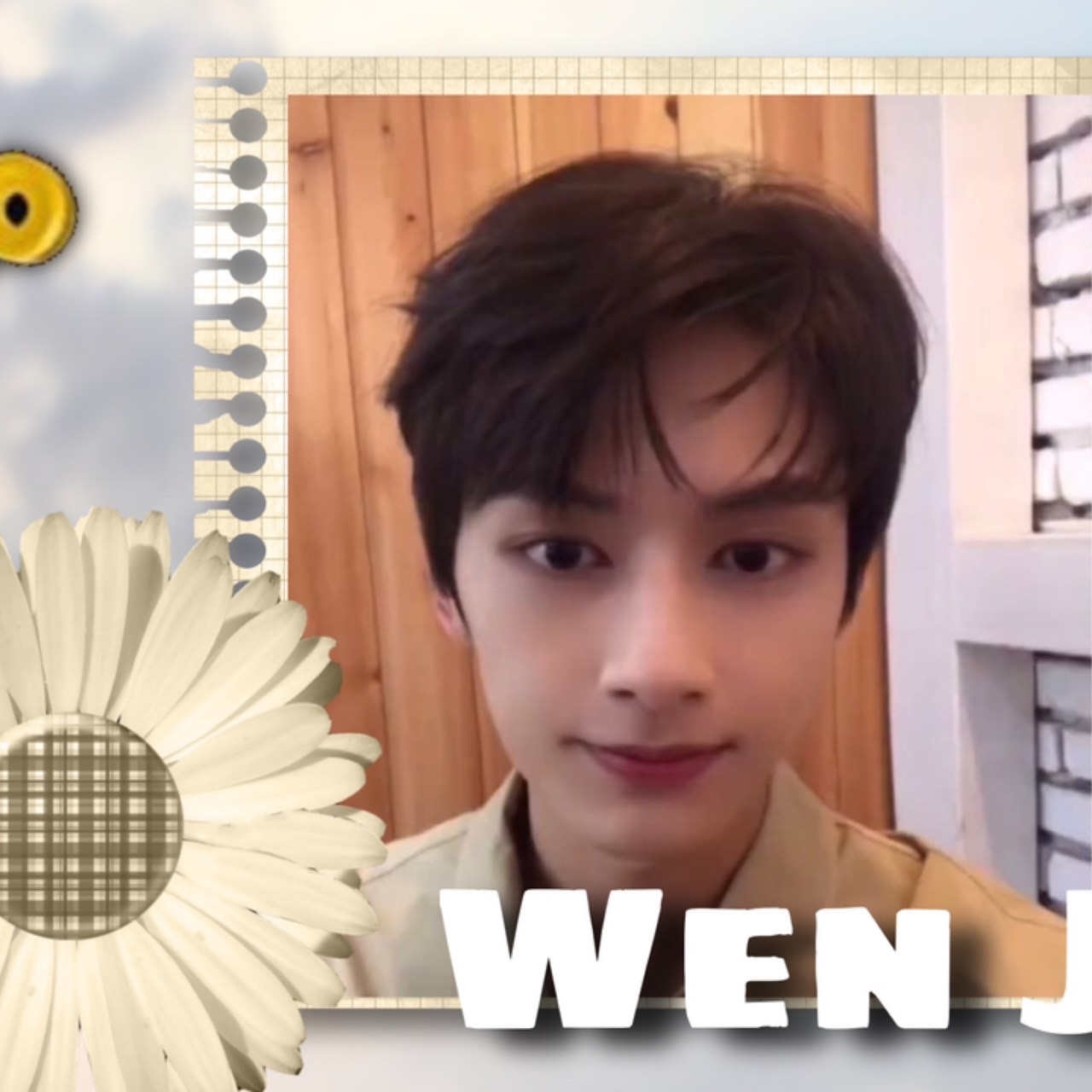 Recent activity shot of Jun (SEVENTEEN)