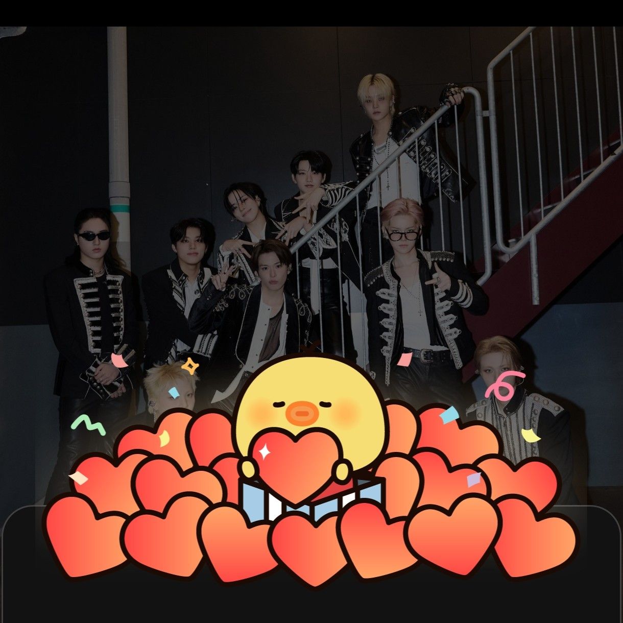 Recent activity shot of TREASURE