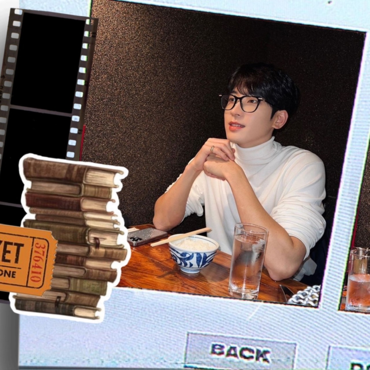 A moment captured by Wonwoo (SEVENTEEN)'s fan