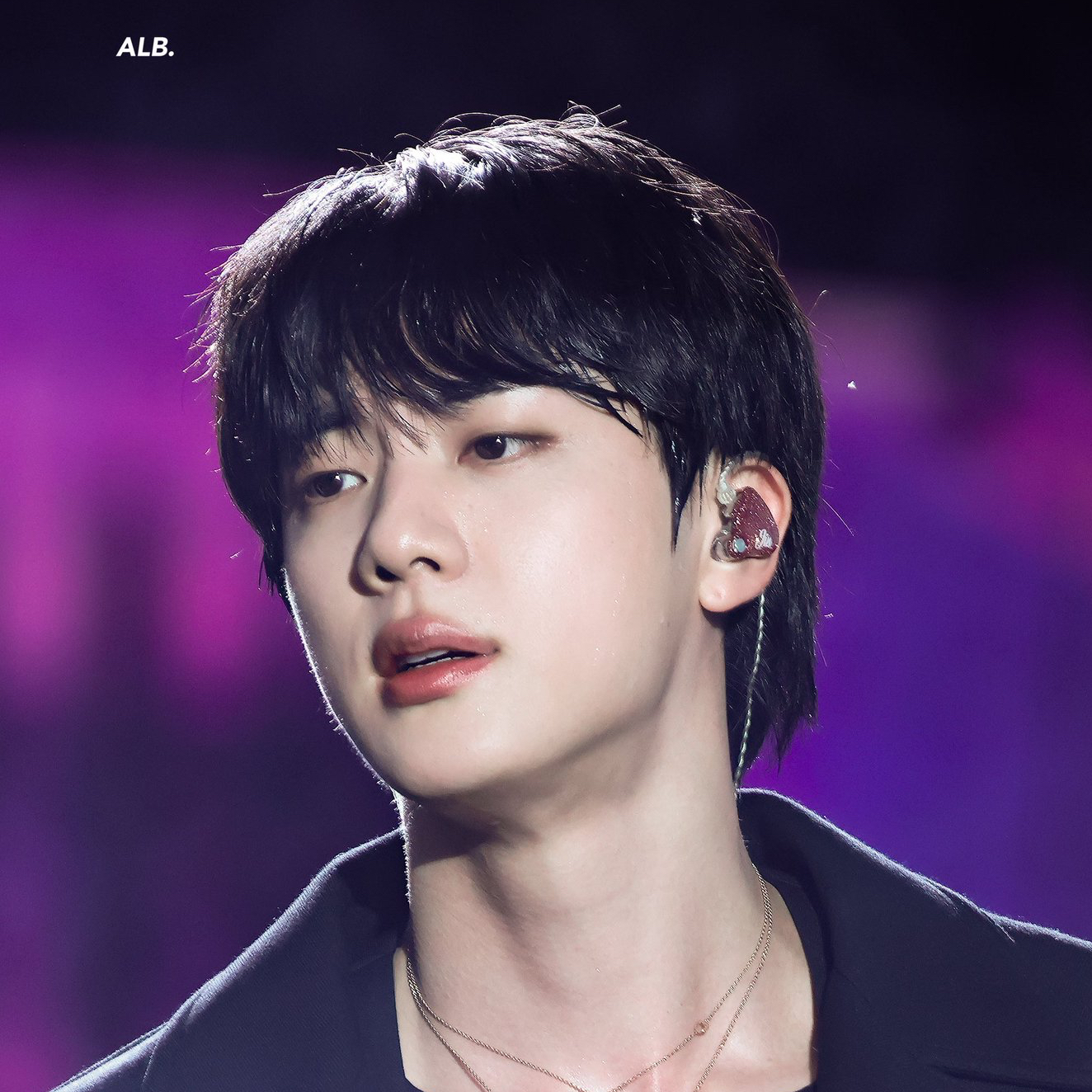A moment captured by Jin (BTS)'s fan