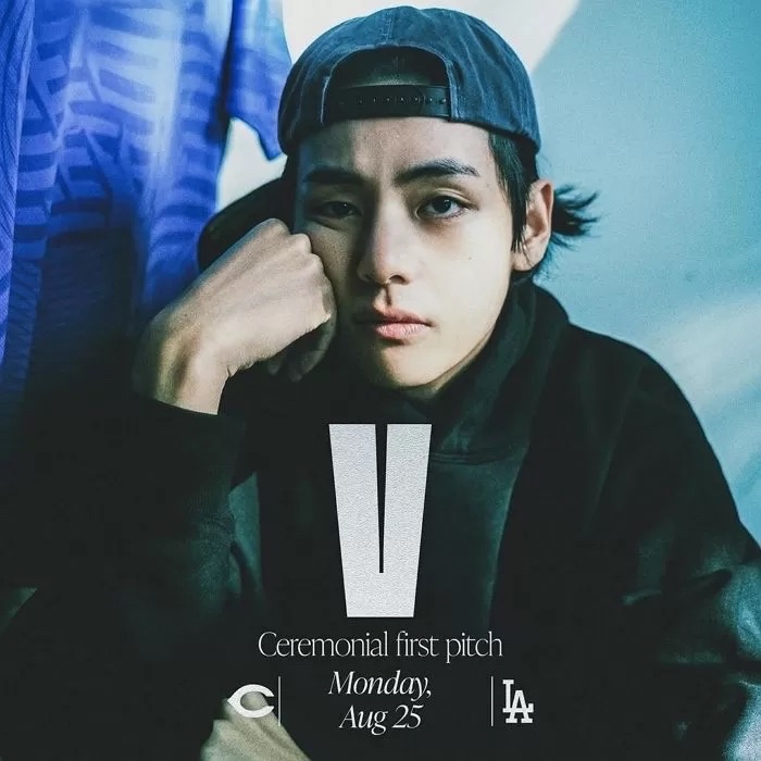 Recent activity shot of V (BTS)