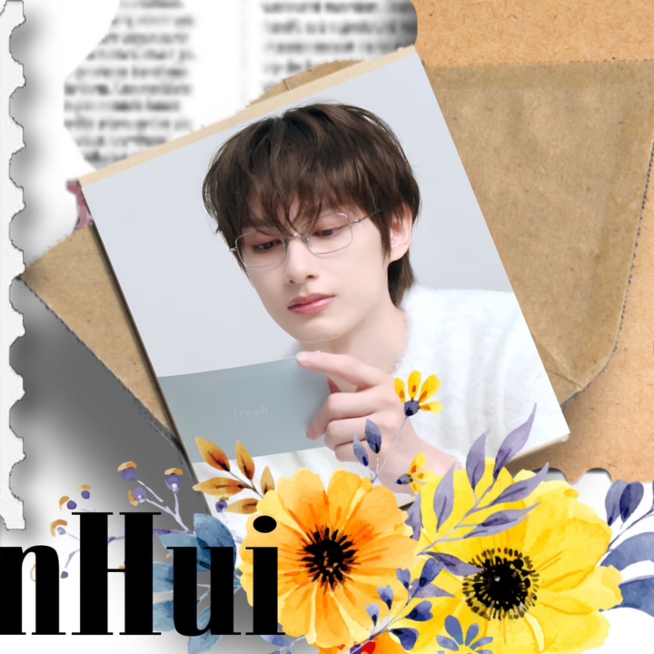 A moment captured by Jun (SEVENTEEN)'s fan