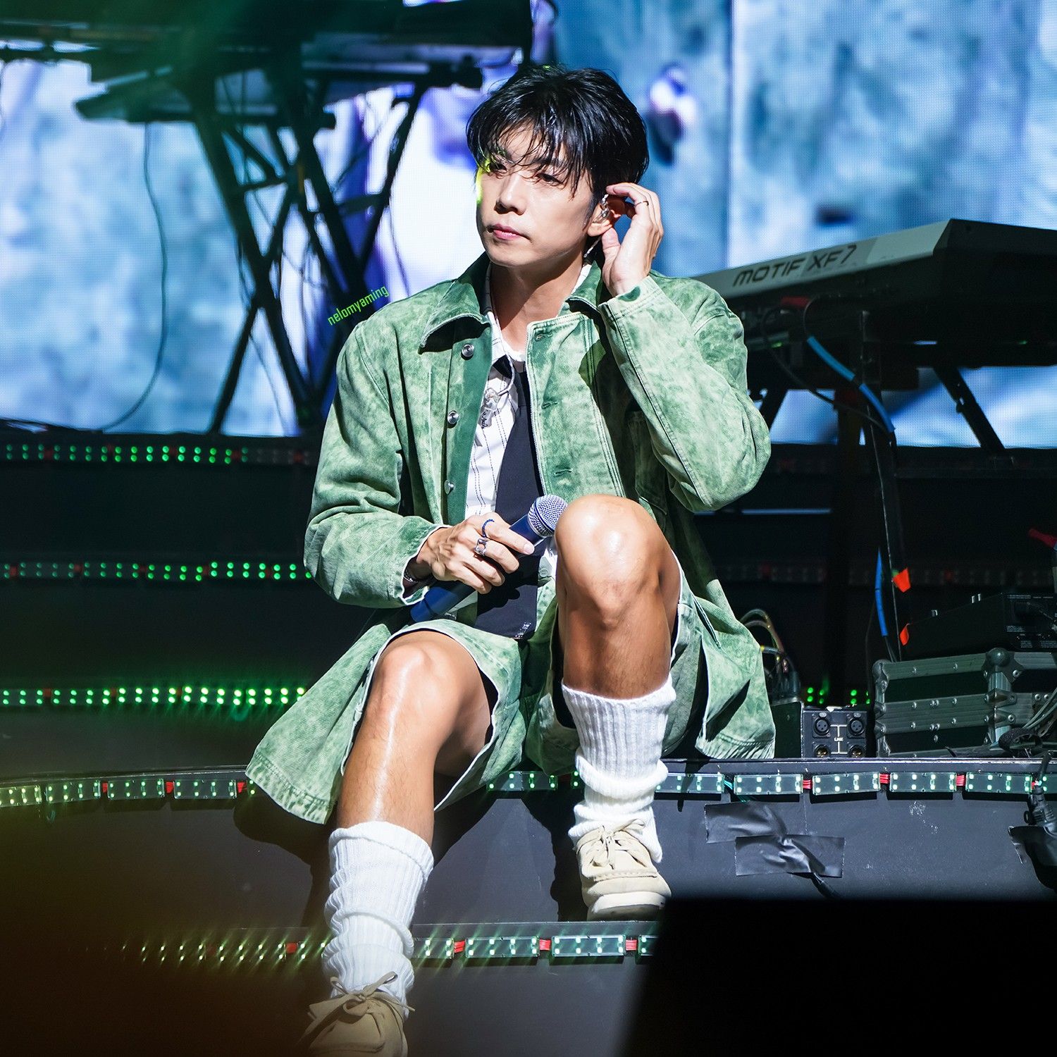 Behind-the-scenes cut of Wooyoung (2PM)