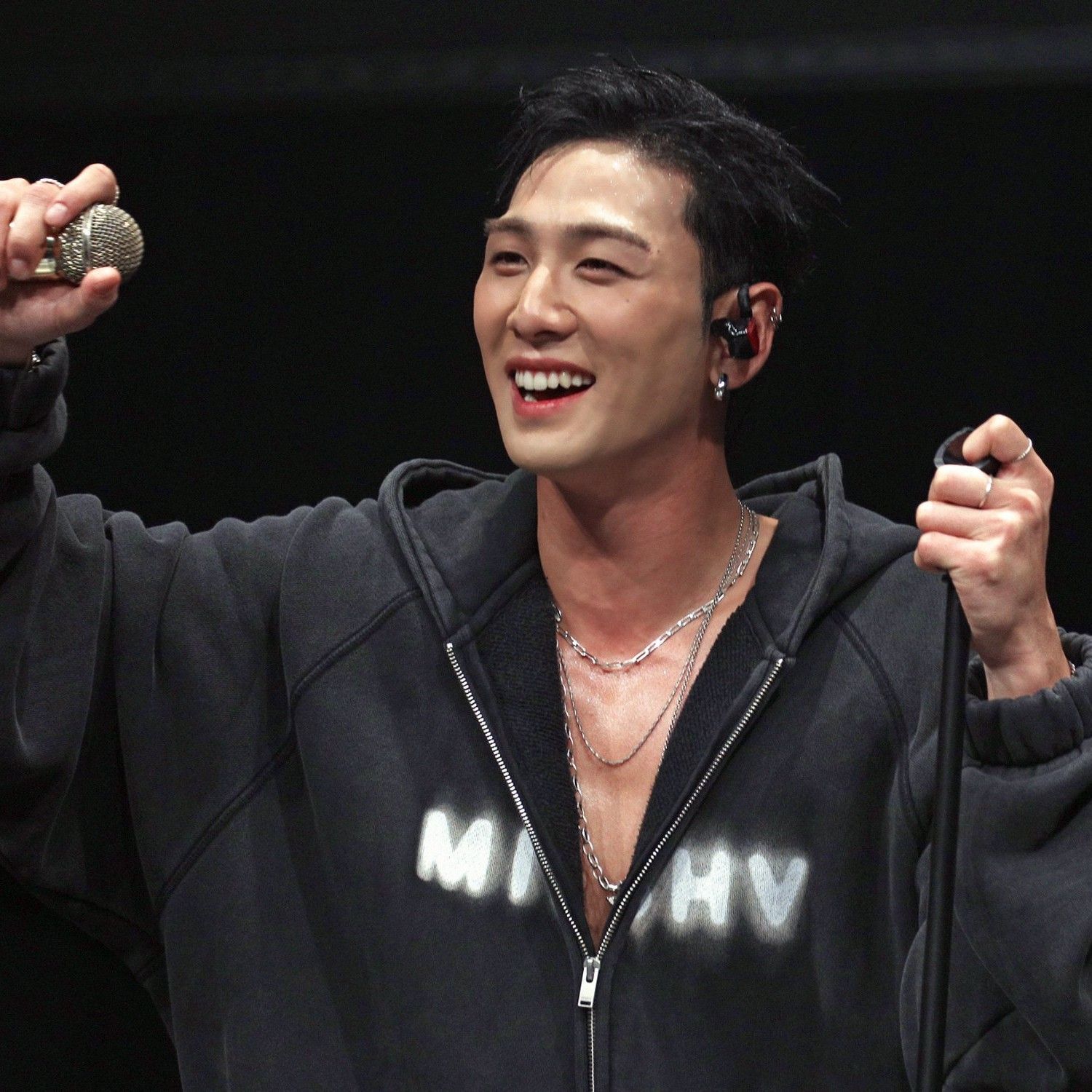 Momen yang diabadikan oleh penggemar Baekho