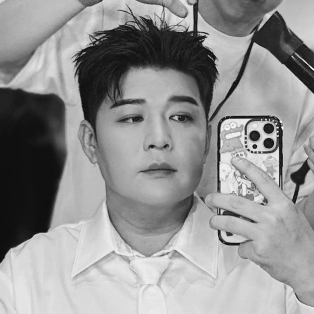 Behind-the-scenes cut of Shindong (Super Junior)