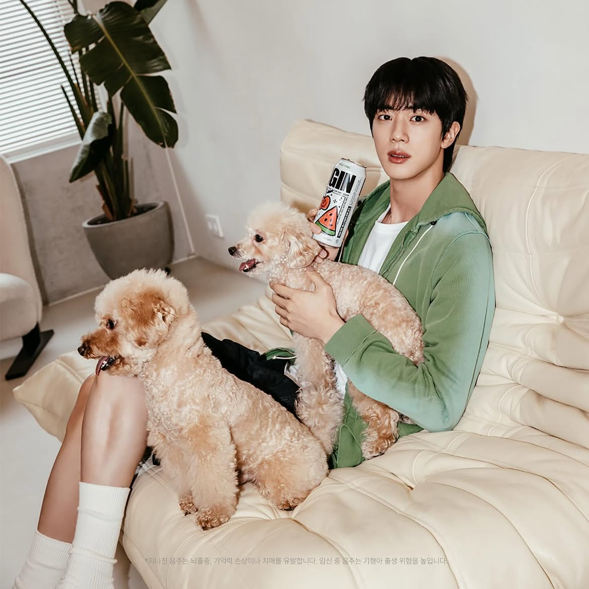 Behind-the-scenes cut of Jin (BTS)