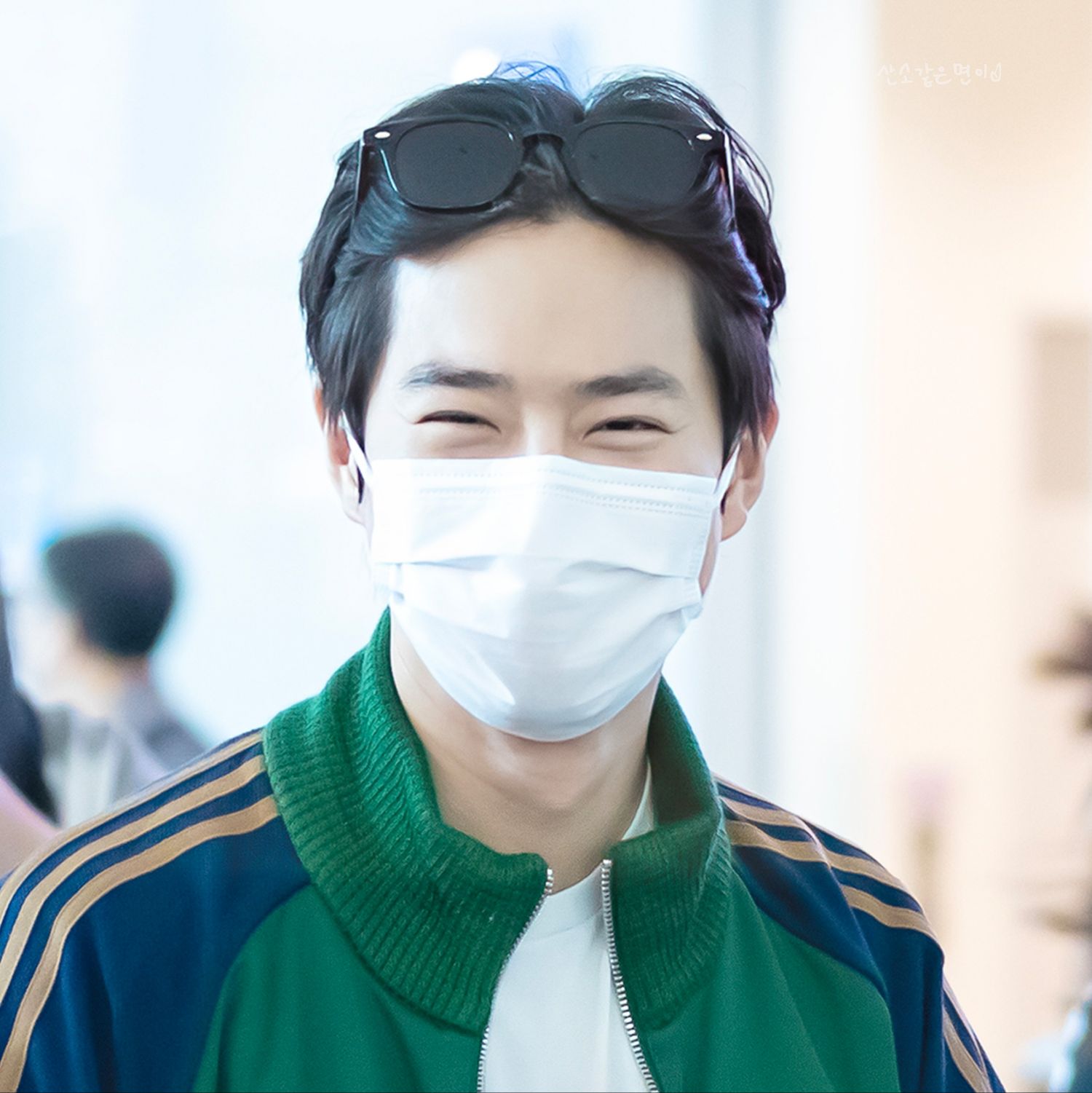 Behind-the-scenes cut of Suho (EXO)