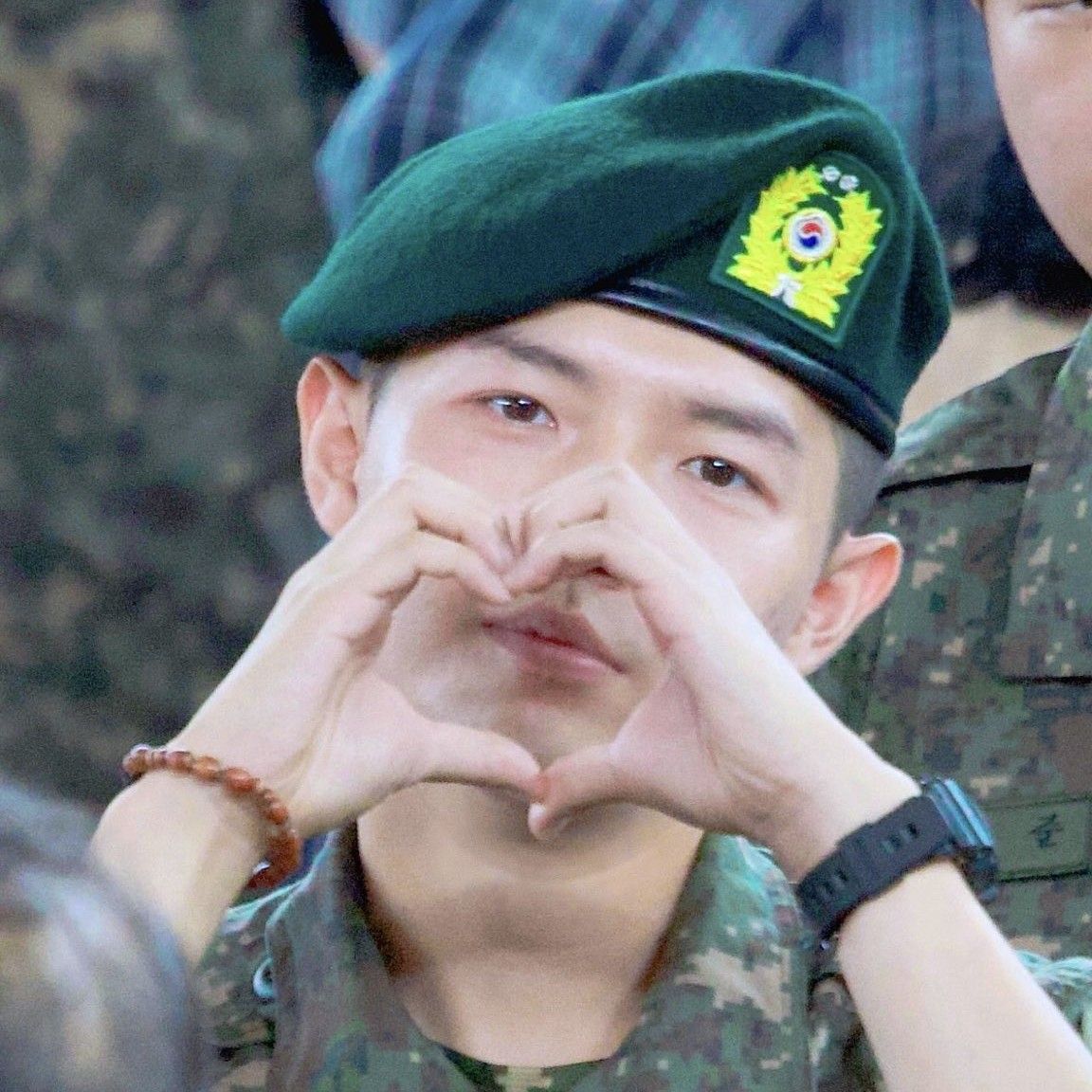 A moment captured by Kim Jaehwan's fan