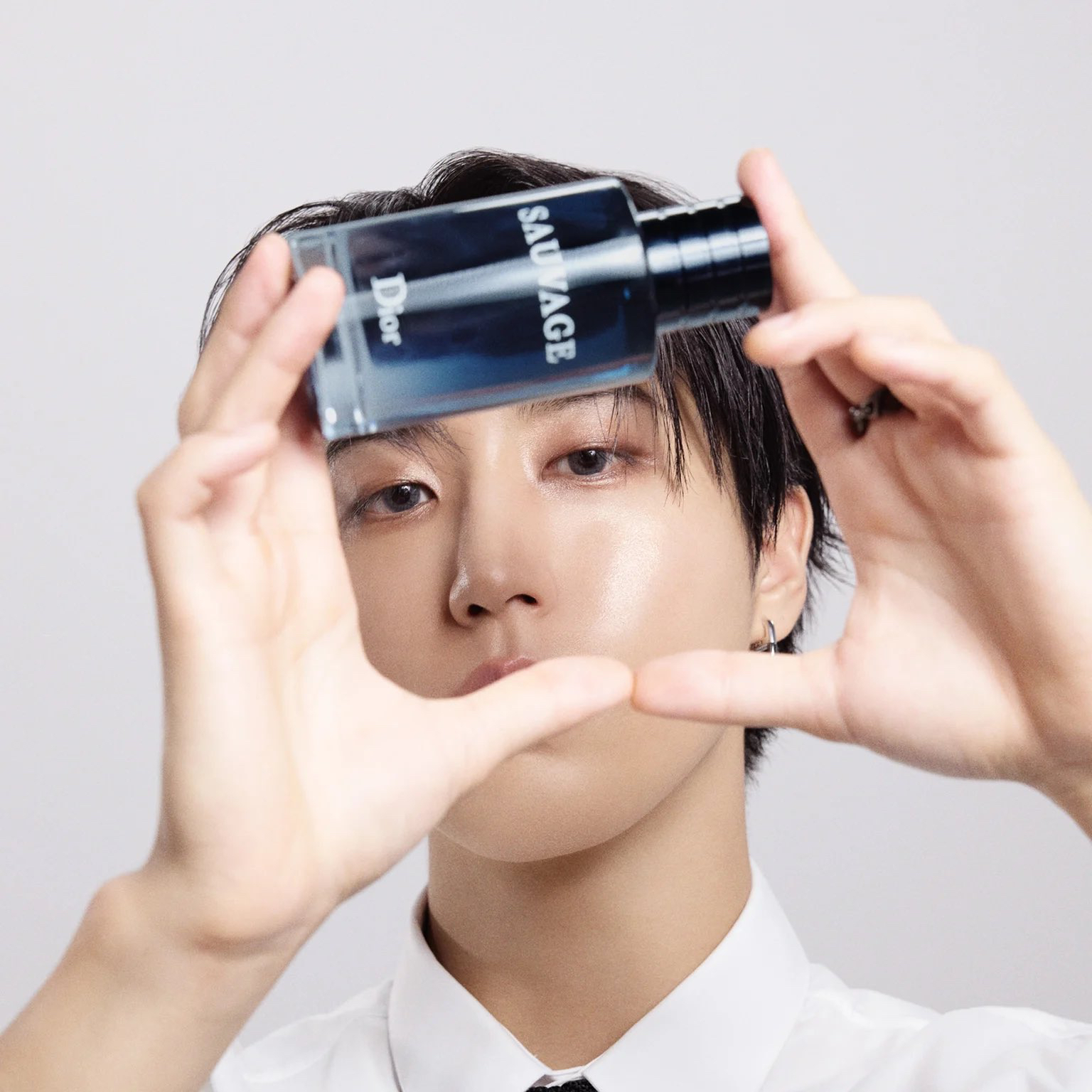 A moment captured by HAN (Stray Kids)'s fan