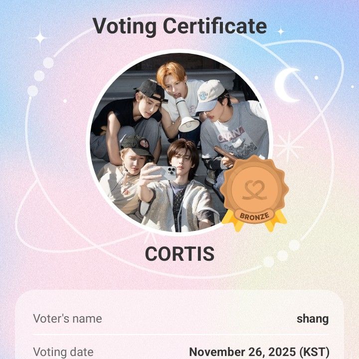 A moment captured by Secret Garden's fan