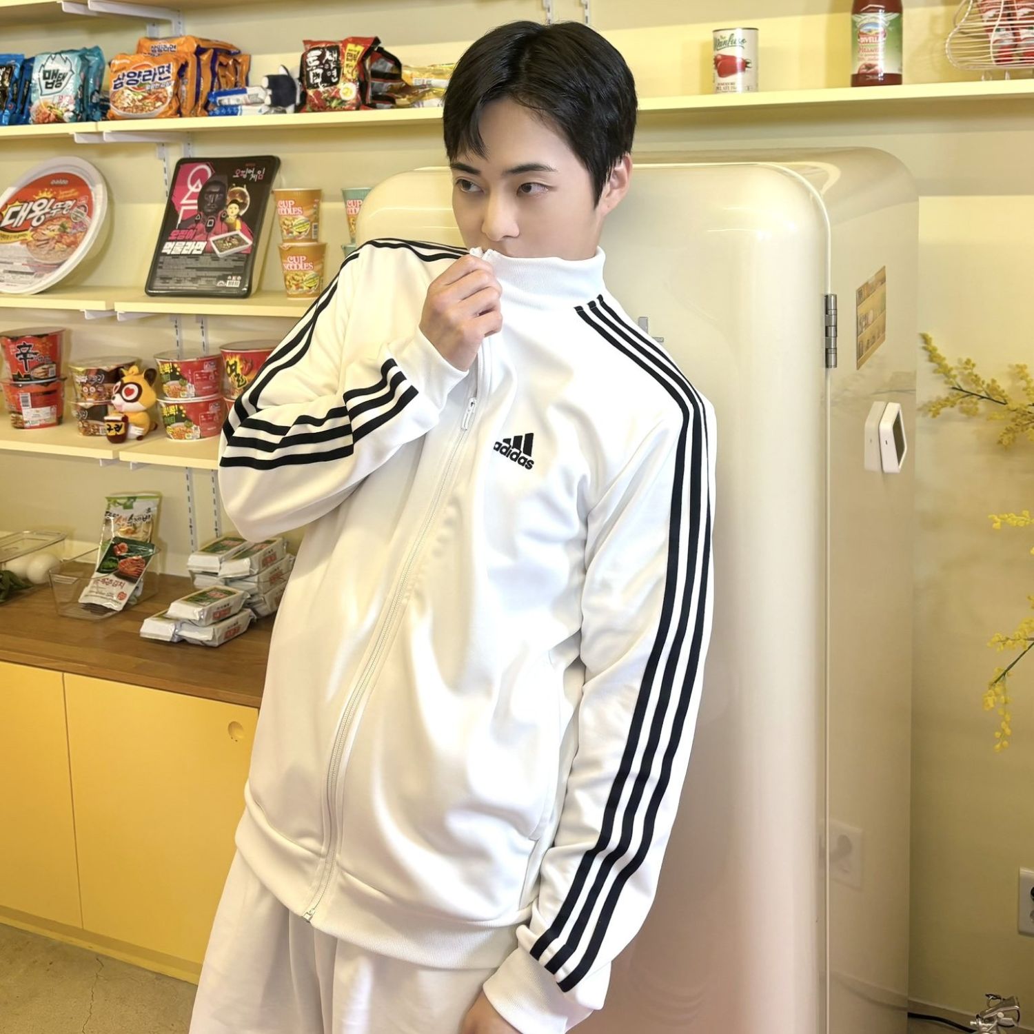 Recent activity shot of Xiumin (EXO)