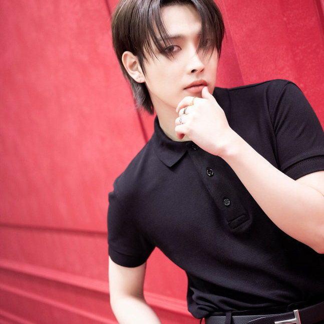 Behind-the-scenes cut of Hongjoong (ATEEZ)