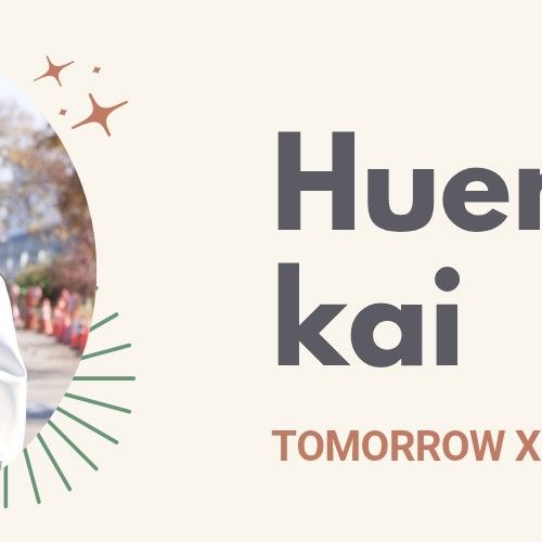 Recent activity shot of HueningKai (TOMORROW X TOGETHER)