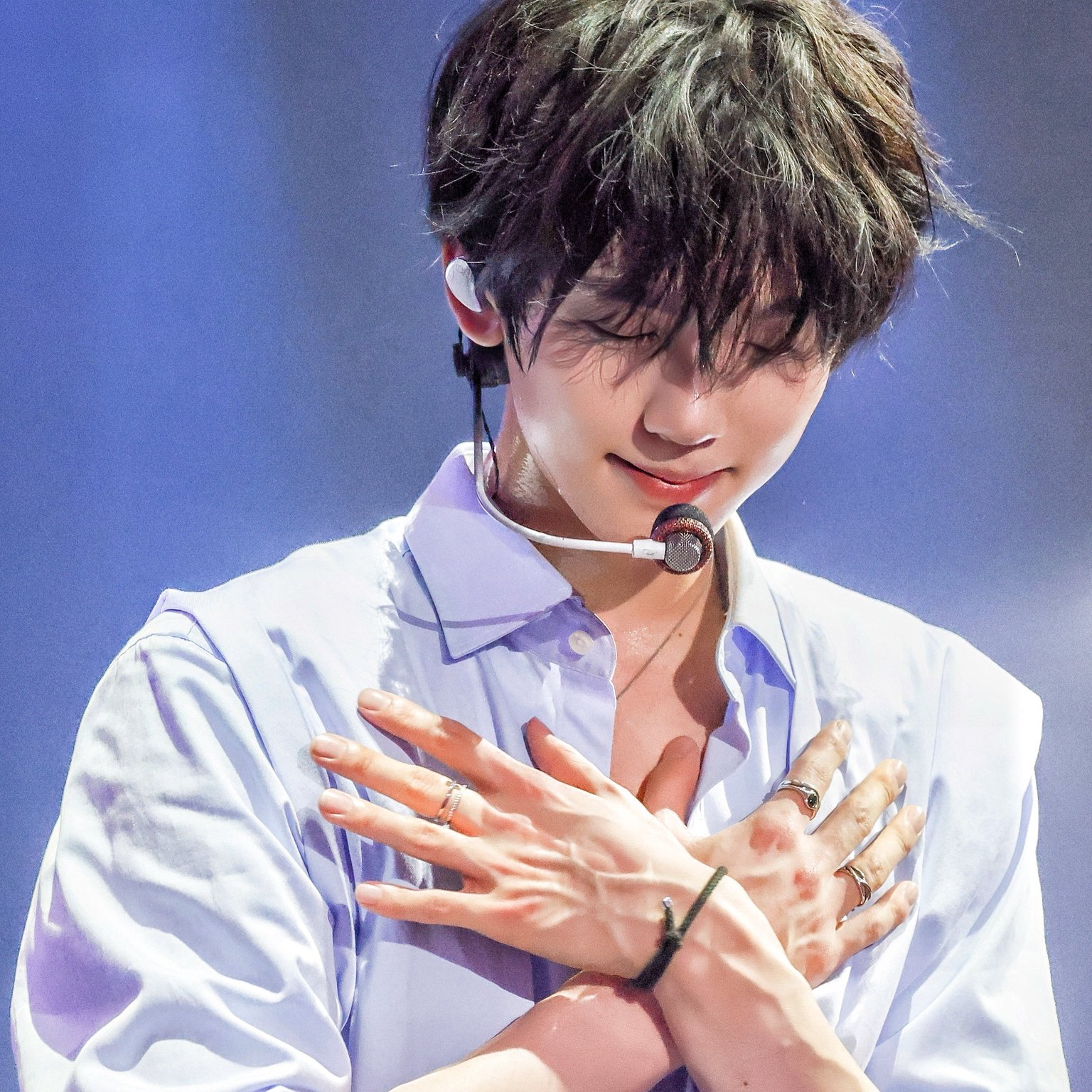Recent activity shot of Han Yujin (ZEROBASEONE)
