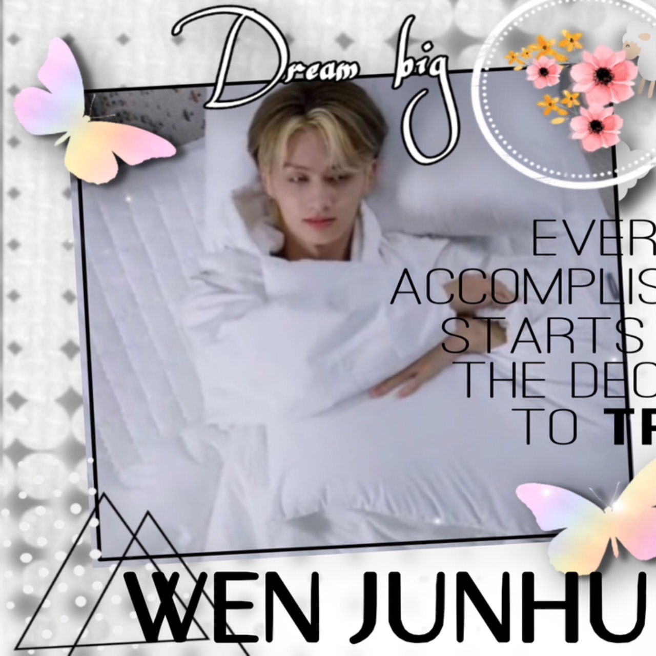 Recent activity shot of Jun (SEVENTEEN)