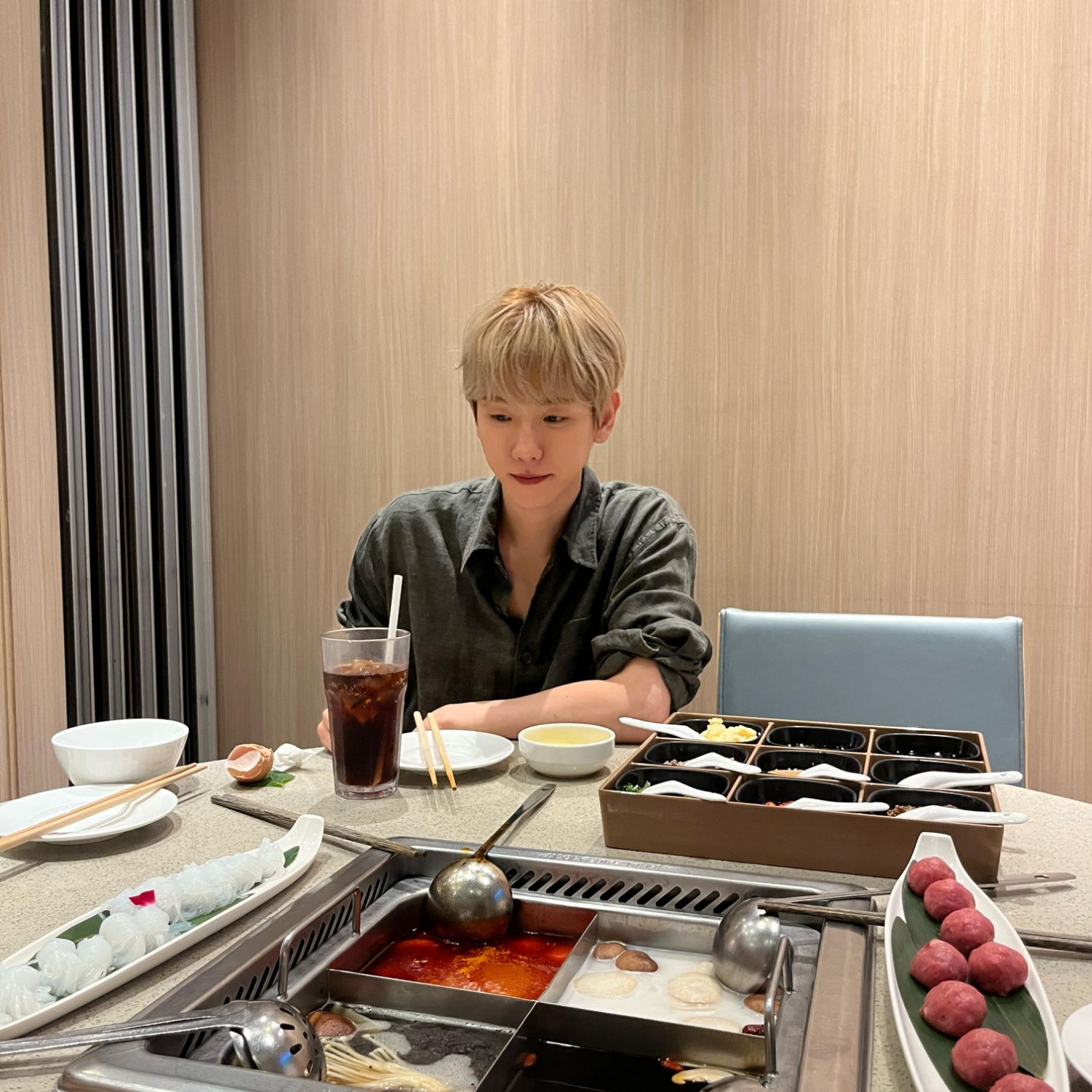 Recent activity shot of Baekhyun (EXO)