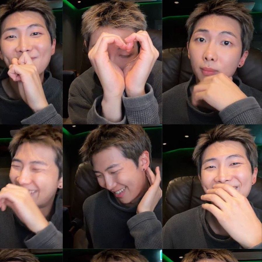 A moment captured by RM (BTS)'s fan