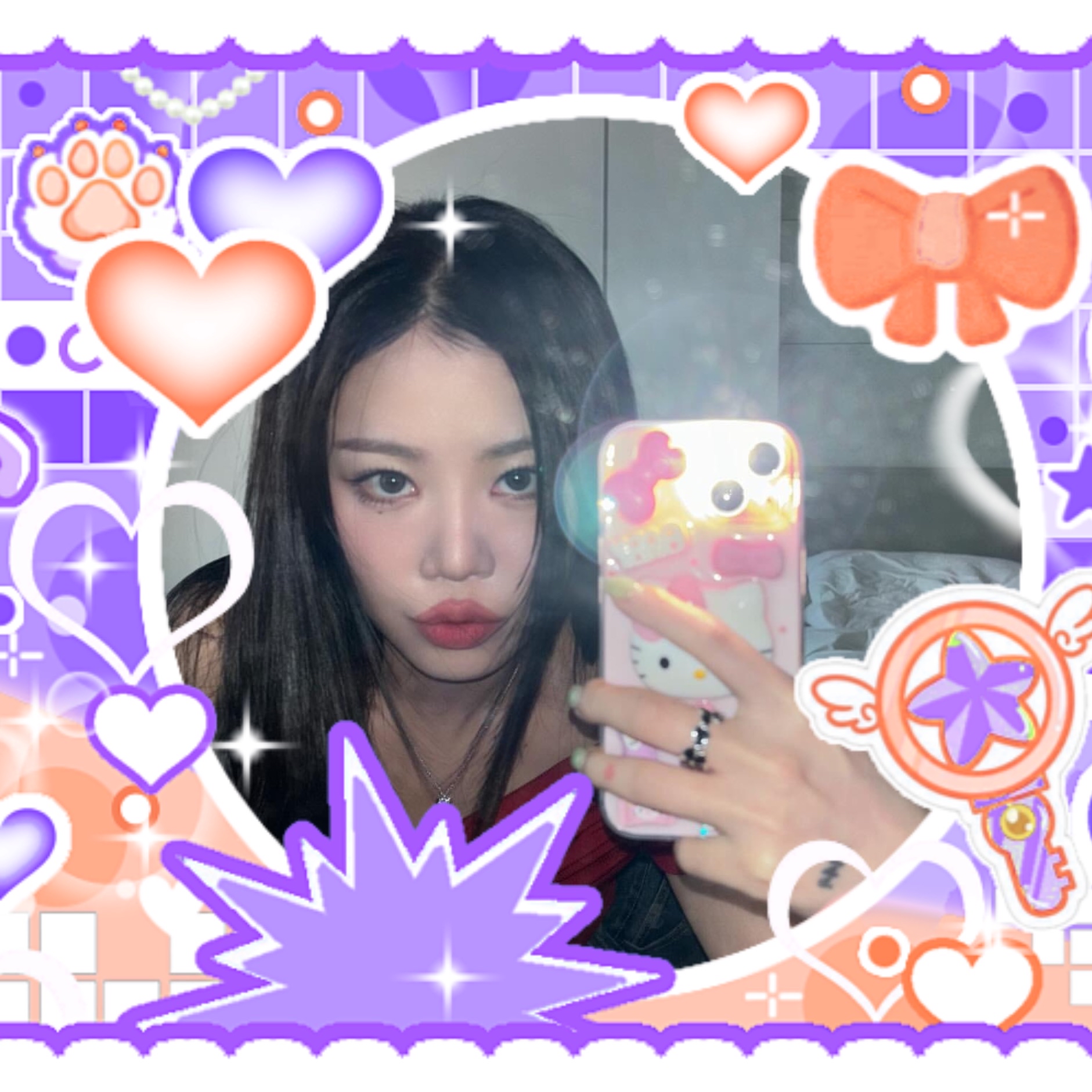 A moment captured by Soojin's fan