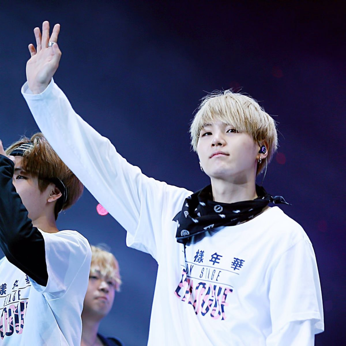 A moment captured by SUGA (BTS)'s fan