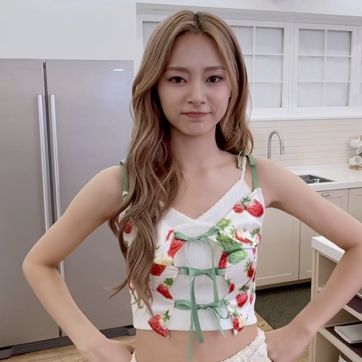 Recent activity shot of Tzuyu (TWICE)