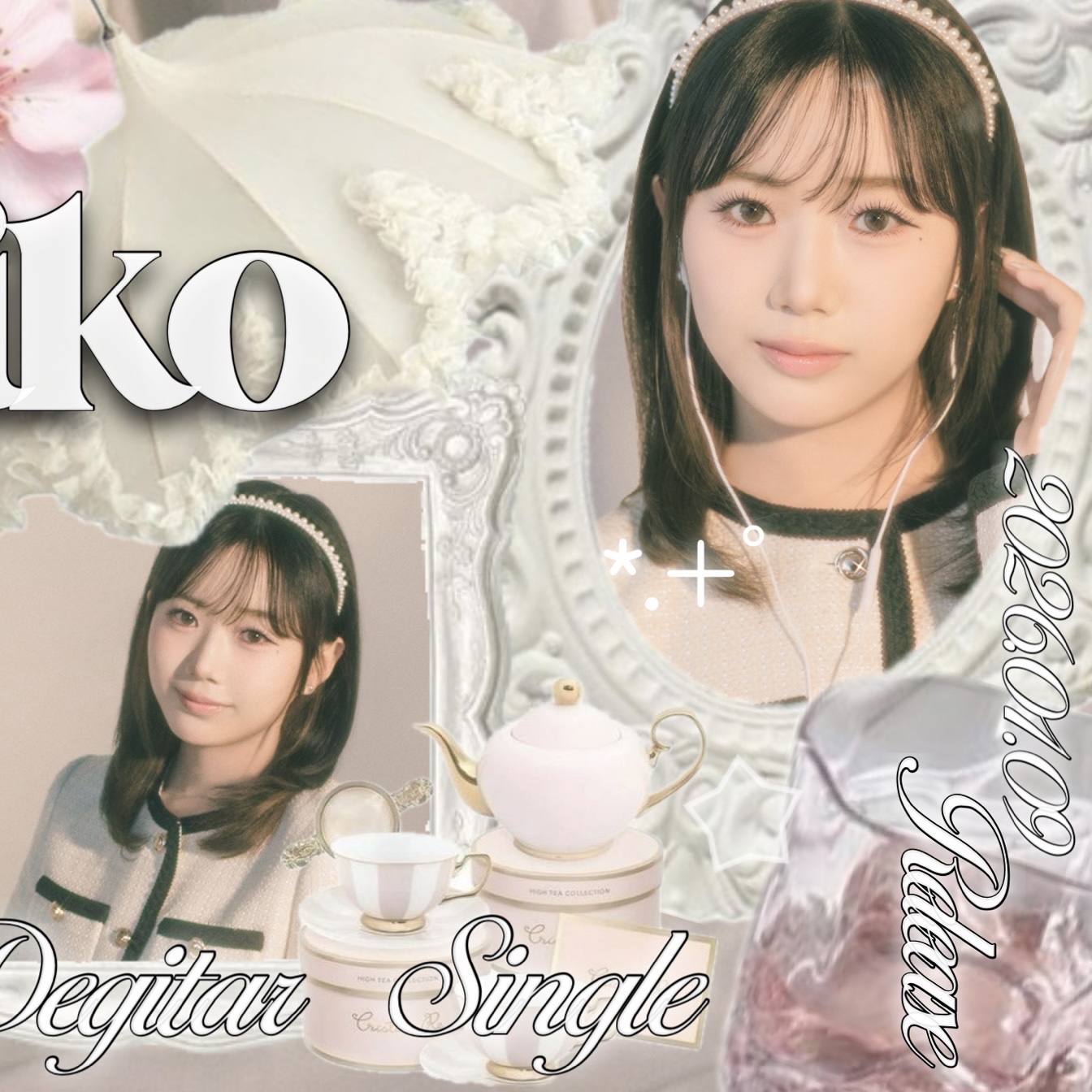 Behind-the-scenes cut of Shimizu Keiko (ME:I)