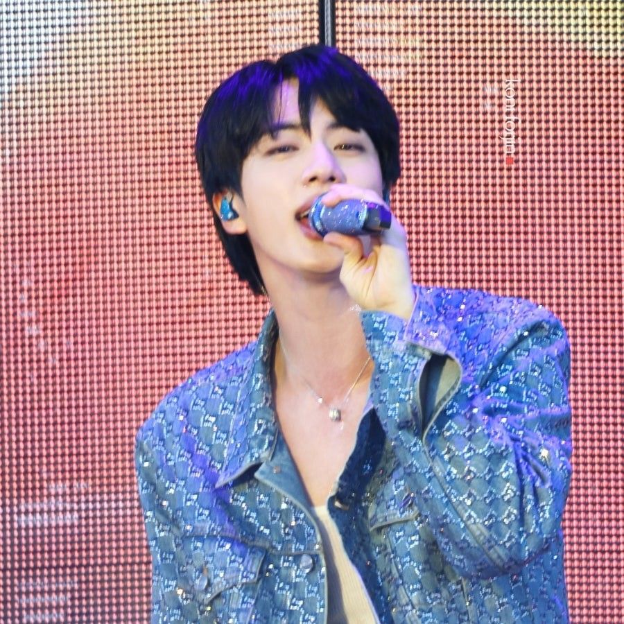 A moment captured by Jin (BTS)'s fan