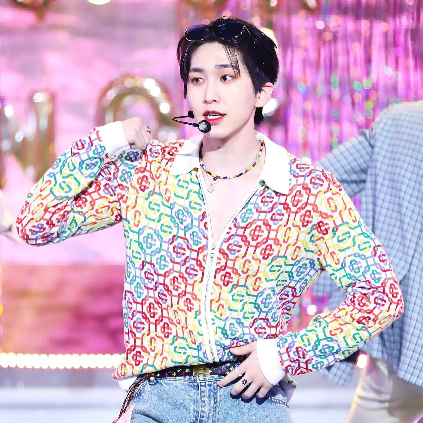 A moment captured by Shinwon (PENTAGON)'s fan