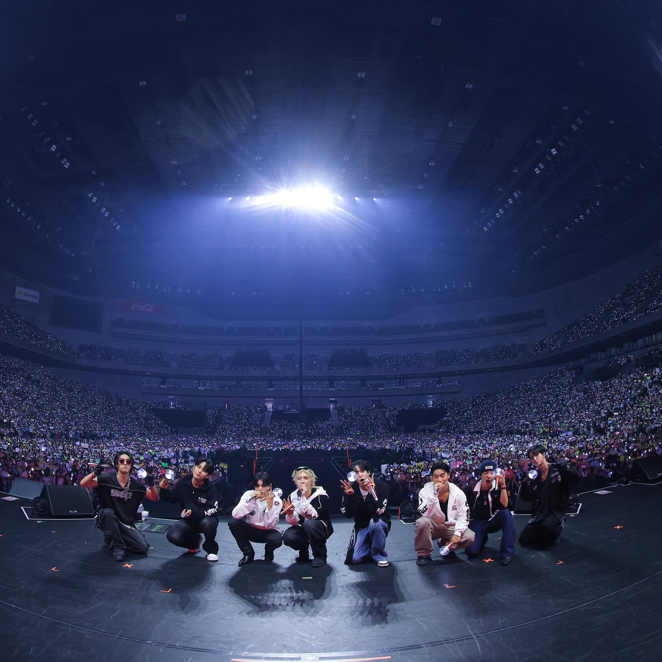 Recent activity shot of ATEEZ