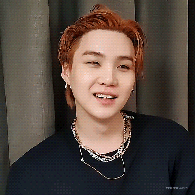 Recent activity shot of SUGA (BTS)