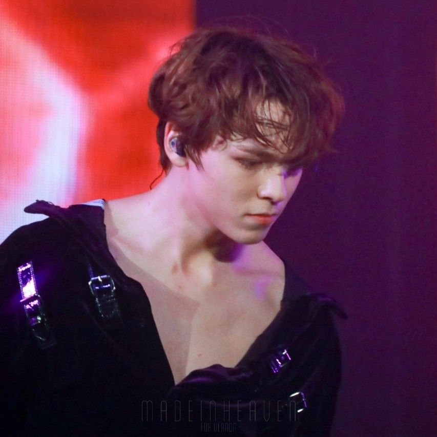Recent activity shot of Vernon (SEVENTEEN)