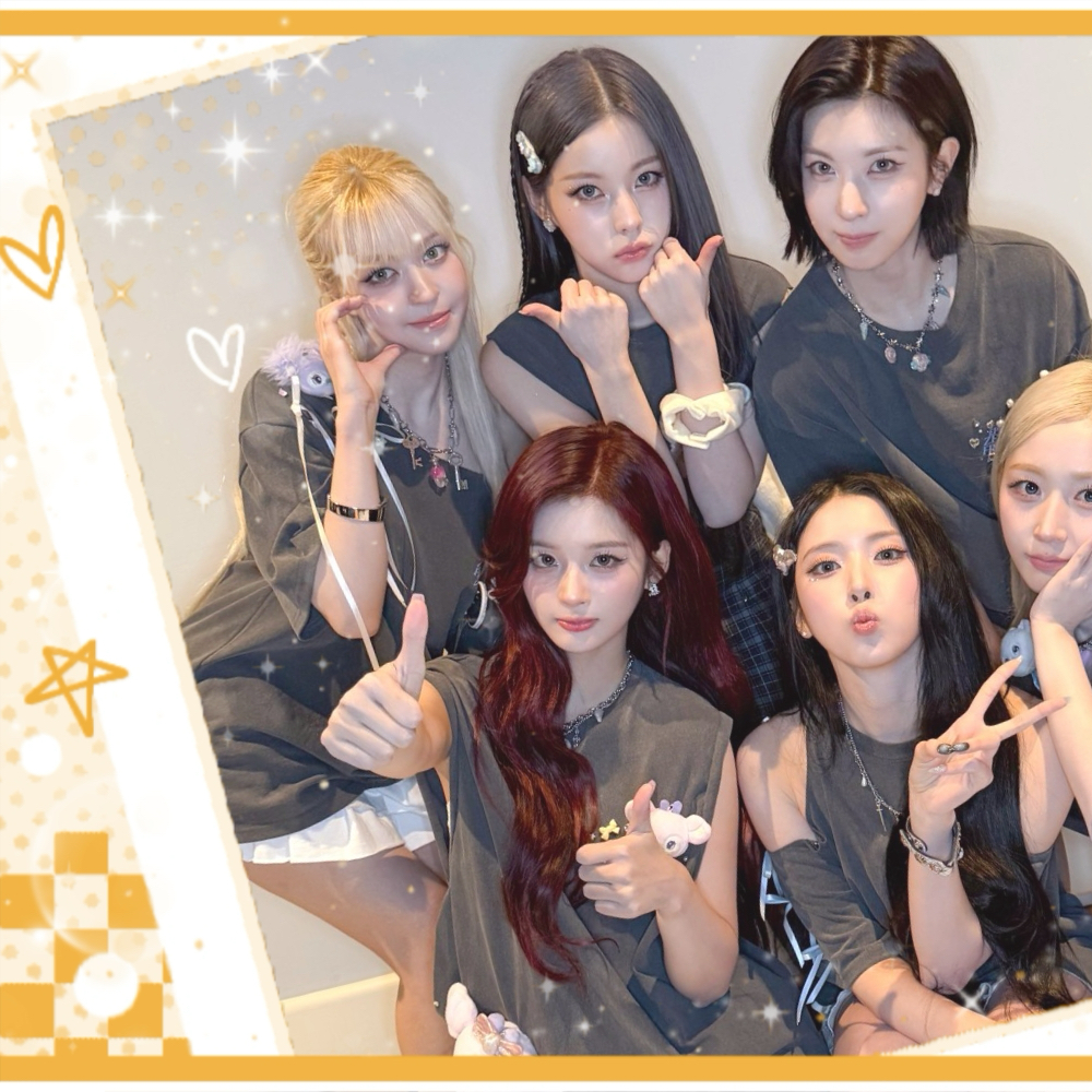 Recent activity shot of NMIXX