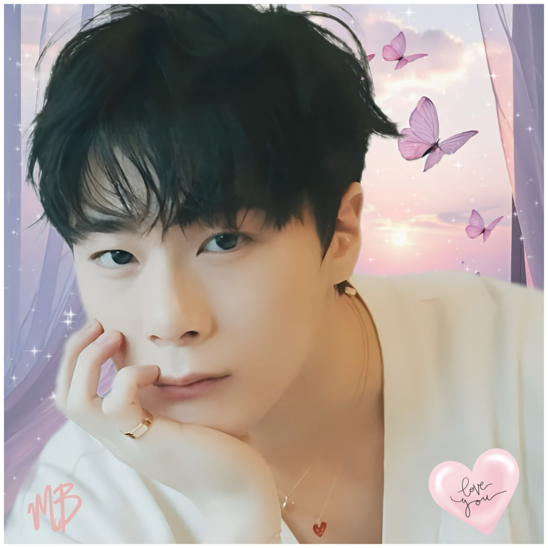 Recent activity shot of Moonbin (ASTRO)